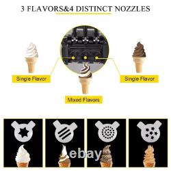 Large Soft Ice Cream Maker With Wheels