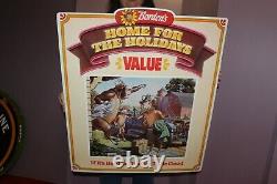 Large Vintage 1950's Borden's Elsie Cow Dairy Milk Ice Cream 2 Sided 30 Sign
