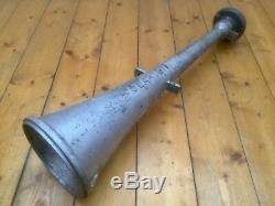 Large Vintage Clarion Metal Vehicle Horn from 1950's Ice Cream Van