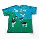 Liquid Blue Ben & Jerry Vintage 90s Y2K Ice Cream T-Shirt Men's Extra Large (XL)