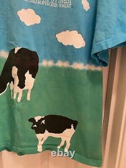 Liquid Blue Vtg Ben and Jerry's Euphoria XL Tie Dye T-shirt Woody Jackson AOP