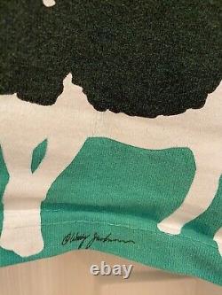 Liquid Blue Vtg Ben and Jerry's Euphoria XL Tie Dye T-shirt Woody Jackson AOP