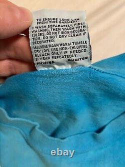 Liquid Blue Vtg Ben and Jerry's Euphoria XL Tie Dye T-shirt Woody Jackson AOP