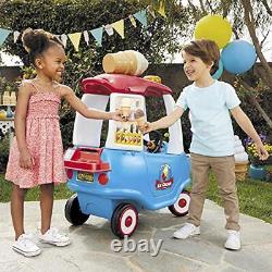 Little Tikes Cozy Ice Cream Truck Ride-On Toy Ice Cream Truck Cozy Coupe for Ag