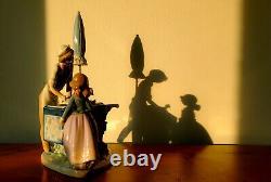 Lladro 5325 Ice Cream Vendor w Parasol Retired Lladro