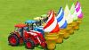 Load U0026 Transport Giant Ice Cream With John Derre Tractors Farming Simulator 22