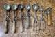 Lot Of Vintage Ice Cream Scoops Gilchrist Germany Mosteller
