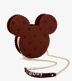Loungefly Disney Mickey Mouse Ice Cream Sandwich Crossbody Bag NEW In Package