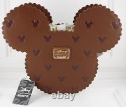 Loungefly Disney Mickey Mouse Ice Cream Sandwich Womens Crossbody Purse Bag New