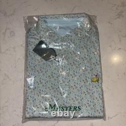 Masters Polo 2025 GNOME PRINT Peach Ice Cream Sandwich Masters Tech NWT Large