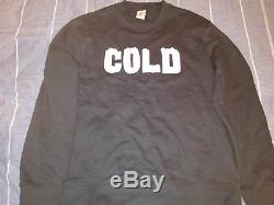 Men's BBC Billionaire Boys Club/Ice Cream Large Black COLD Vintage Sweatshirt