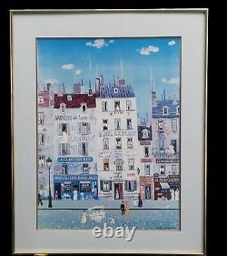 Michel Delacroix Ice Cream Vendor In A France Town Large Print