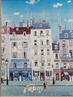 Michel Delacroix Ice Cream Vendor In A France Town Large Print
