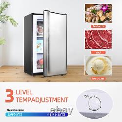 Mini Freezers Upright 3.6 Cubic Feet Freestanding Upright Freezers with Reversib