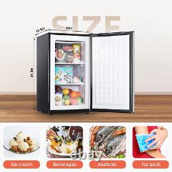 Mini Freezers Upright 3.6 Cubic Feet Freestanding Upright Freezers with Reversib