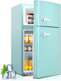 Mini Fridge with Freezer, 3.2 Cu. Ft, Adjustable Temperature