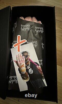 NEW Absolutely Ridiculous Batting Gloves Adult L Strawberry Ice Cream Jazz Aria