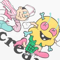 NEW! Ice Cream Chase Shirt (White) Large L Fast Shipping! (Yellow Pink Green)