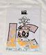 NEW! Ice Cream Flame On Shirt (White) Large L Fast Shipping! (Yellow Pink)