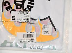 NEW! Ice Cream Flame On Shirt (White) Large L Fast Shipping! (Yellow Pink)