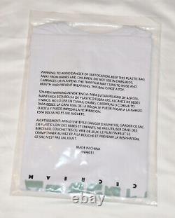 NEW! Ice Cream Flame On Shirt (White) Large L Fast Shipping! (Yellow Pink)