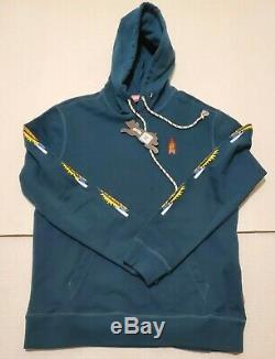 NWT BBC Billionaire Boys Club Pharrell Ice Cream Nigo Guava hoodie L Deep Teal