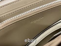 NWT Coach CU382 Long Zip Around Wallet Boardwalk Graphic w Ice Cream Print Chalk