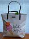 NWT Kate Spade What's The Scoop Ice Cream Cone Flavor of the Month Tote Bag