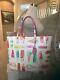 NWT new Kate Spade Handbag Ice Cream Flavor of the Month Popsicles Tote
