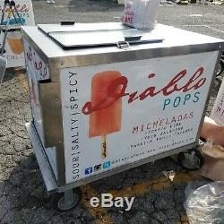 Nelson BDC-8 Ice Cream or Ice Pops Push Large Cart Compressor not Working