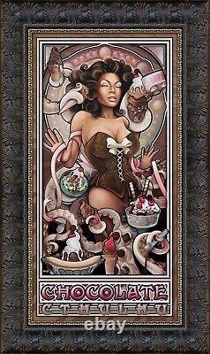 Neopolitan Ice Cream Cthulhu by Echo Chernik Limited Edition Signed Giclee