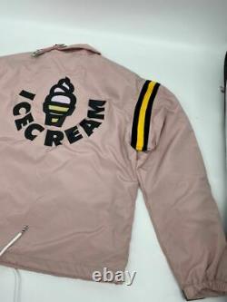 New Ice Cream mens Team Player jacket Sz L pink U656