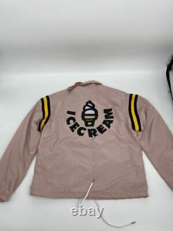 New Ice Cream mens Team Player jacket Sz L pink U656