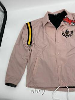 New Ice Cream mens Team Player jacket Sz L pink U656