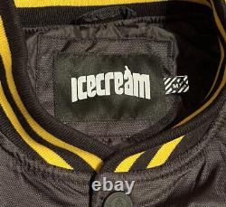 New Men's Bbc Billionaire Boys Club Ice Cream Static Jacket In Black