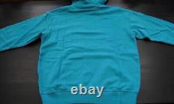 New Men's Icecream 421-8306 Overlap Pullover Hoodie Biscay Bay Aqua Blue Pink