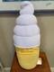 Nissei Ice Cream RARE Large Soft Serve Plush Toy Cushion Display WithTags 60cm