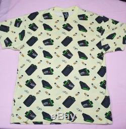 OG BBC Ice Cream Yellow Beepers Butts T Shirt Size Large Billionaire Boys Club