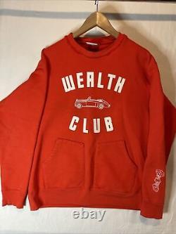 OG Billionaire Boys Club Ice Cream'Wealth Club' Sweatshirt Made In Japan Size L