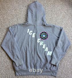 OG Ice Cream BBC Glow in the Dark Clock Full Zip Hoodie