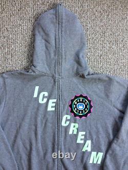 OG Ice Cream BBC Glow in the Dark Clock Full Zip Hoodie