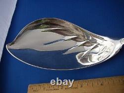 Old TIFFANY Sterling VINE (1872) Large ICE CREAM SERVER-Grape Motif-Mono GK