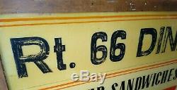 Original Large Historic Route 66 Diner Signmeadow Gold Ice Cream Rolla Mo