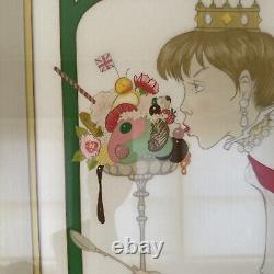 Philippe Noyer Princess Elodie and The Ice Cream Hand Signed Lithograph Art