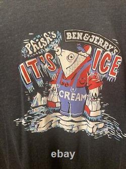 Phish Jim Pollock It's Ice Cream Ben & Jerry's Men's Shirt Size XL Dry Goods