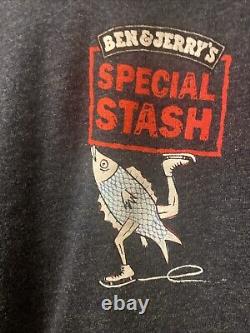 Phish Jim Pollock It's Ice Cream Ben & Jerry's Men's Shirt Size XL Dry Goods