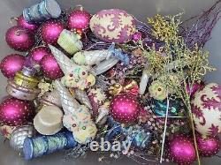 Pink Fairy Ballerina Ice Cream Girl's Ornaments Decorations Lot (full bin)