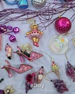 Pink Fairy Ballerina Ice Cream Girl's Ornaments Decorations Lot (full bin)