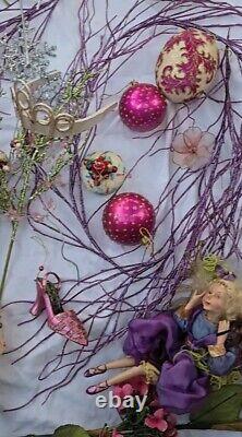 Pink Fairy Ballerina Ice Cream Girl's Ornaments Decorations Lot (full bin)