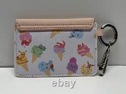 Pre-owned Loungefly Pastel Pokemon Ice Cream Backpack And Coin Purse Rare Htf